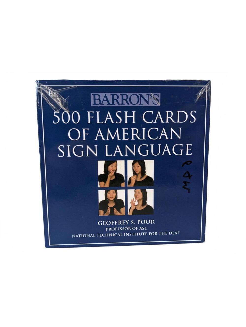 Barron's 500 Flash Cards of American Sign Language Ch